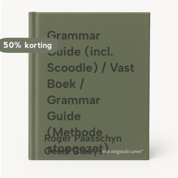 Grammar Guide (incl. Scoodle) / Vast Boek / Grammar Guide, Verzenden, Gelezen, Roger Paasschyn Geert Claeys