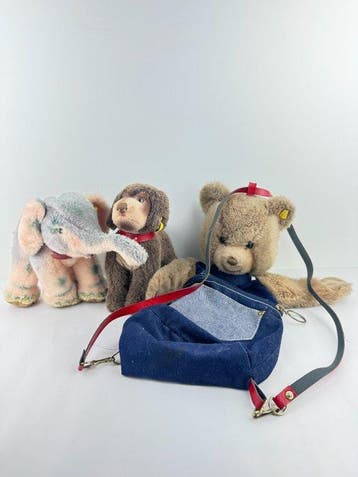Steiff - Speelgoed Lot of 3 x Vintage Steiff Toys -