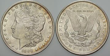 1 Dollar 1896 Vereinigte Staaten von Amerika Morgan Dollar, Verzenden