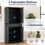 LIVSK Keukenkast met Kantelbeveiligingen - Eigentijdse Lande, Verzenden, Nieuw