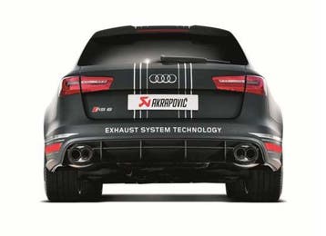 Akrapovic uitlaat Audi RS6 C7 4.0 biturbo V8 avant, Verzenden, Nieuw