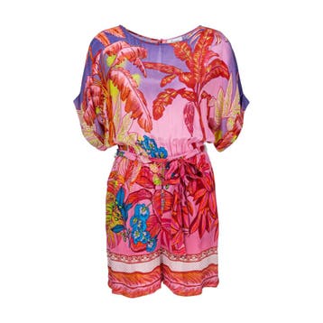 Princess goes Hollywood • jumpsuit palm • 36, Kleding | Dames, Jumpsuits, Princess goes Hollywood, Verzenden, Nieuw, Roze