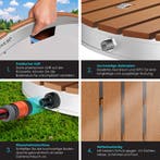 KESSER® Tuindouche met voetpedaal - Buitendouche - Ø70cm - R, Tuin en Terras, Verzenden, Zo goed als nieuw