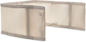 Jollein Boxbumper - 220x30cm Boxomrander - Mesh Sand, Kinderen en Baby's, Verzenden, Nieuw