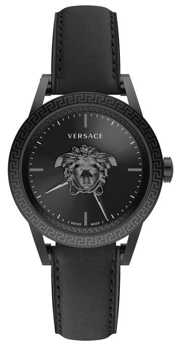 Versace VERD01520 Palazzo heren horloge 43 mm, Overige merken, Staal, Verzenden, Polshorloge