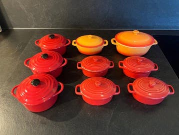 Le Creuset-Stijl - Ovenschaal (9) - Leuke set ovenschalen /