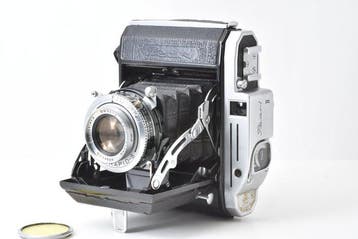 Konica Pearl II Konishiroku with Hexar 3,5/75mm | Meetzoeker, Nieuw