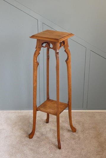 Plantentafel - Elegante Franse bijzettafel (109 cm) - Hout