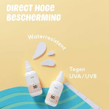 Naïf Baby & Kids Mineral Sunscreen Spray SPF50 - 100ml, Ophalen of Verzenden, Nieuw, Overige typen