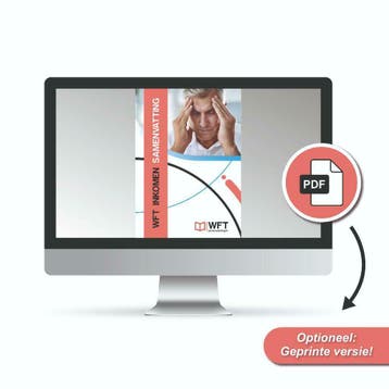 Wft Inkomen Samenvatting 2023-2024, Boeken, Verzenden, Nieuw, WFTsamenvattingen