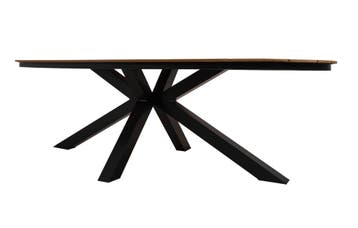 Tuintafel Ovaal - Arezzo - Polywood - 240 cm - Lesli Living, Verzenden, Nieuw
