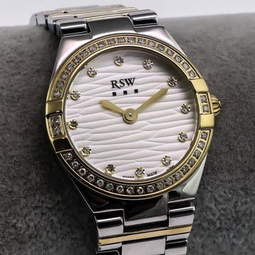 RSW - Swiss Diamond Watch - RSWL156-SG-D-1 - Zonder, Nieuw