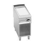 GGM Gastro | Elektrische bakplaat - 6,8kW - Glad - met open, Verzenden, Nieuw in verpakking