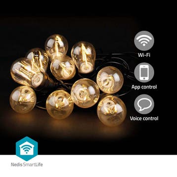 Smart Prikkabel | 9 meter | 10x E27 Fitting | Koppelbaar, Kunststof, Nieuw, Ophalen of Verzenden, Hanglamp