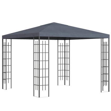 TRUUSK Tuinpaviljoen 3x3m - Stabiele Feesttent van Staal en, Verzenden