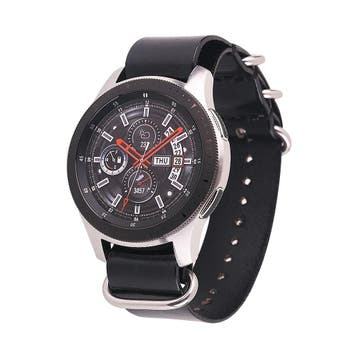 DrPhone HeritageOne – 22mm Leren Horlogeband - Premium Rundl, Verzenden, Nieuw