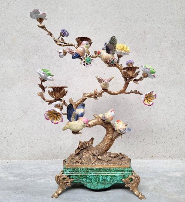 Kaarsenhouder - Brons, Porselein, Antiek en Kunst, Curiosa en Brocante