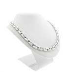 Massief witgouden collier. (Ketting), Ophalen of Verzenden, Gebruikt, Overige kleuren, Goud