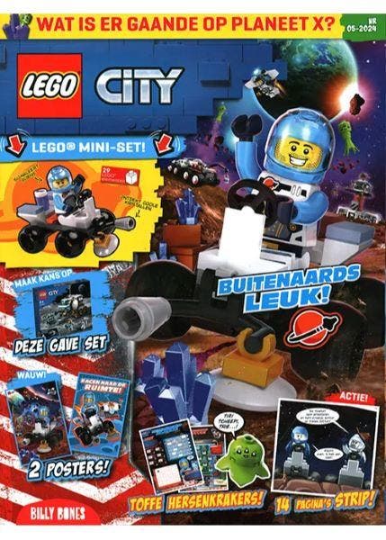 Lego City abonnement 6 nummers persoonlijk abonnement, Boeken, Tijdschriften en Kranten, Sport en Vrije tijd, Nieuw, Verzenden