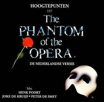 Henk Poort - The Phantom Of The Opera (NL Versie) (CD 1993), Ophalen of Verzenden, Zo goed als nieuw