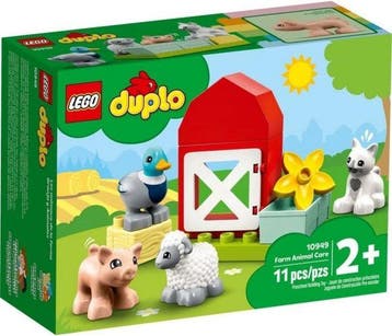LEGO DUPLO Boerderijdieren verzorgen - 10949 (Nieuw), Verzenden, Nieuw