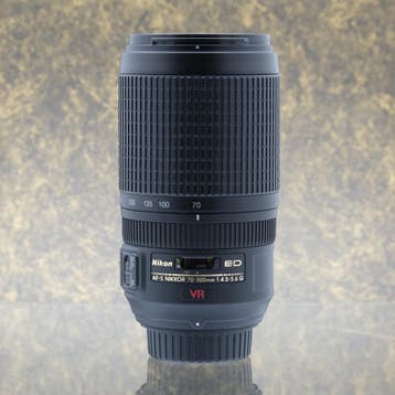 Nikon AF-S Nikkor 70-300mm f/4.5-5.6G ED VR - Tweedehands, Ophalen of Verzenden, Gebruikt, Telelens, Zoom