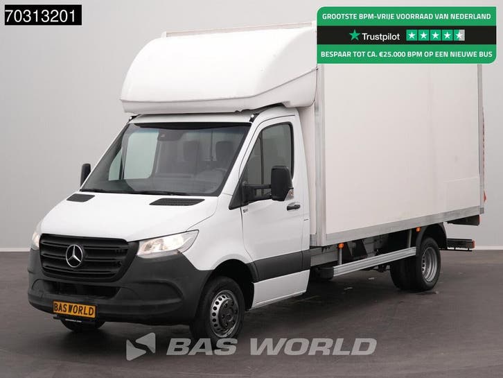 Zakelijke Lease |  Mercedes-Benz Sprinter 514 CDI Automaat L, Auto's, Bestelauto's, Lease, Automaat, Financial lease, Geel, Mercedes-Benz