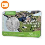 Hollandse Waterlinies 2025 BU-kwaliteit in coincard, Verzenden