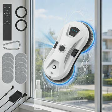Intelligente Ramenwisser Robot met Krachtige 5600PA Zuigkrac, Verzenden
