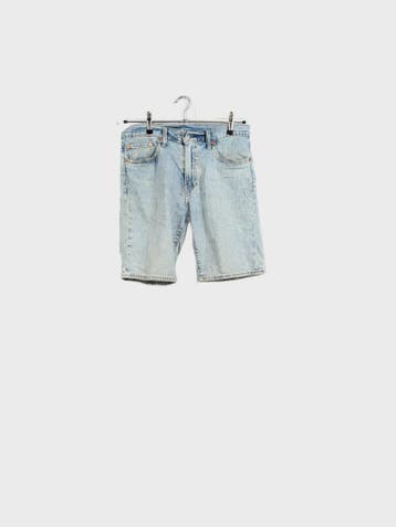 Levi Strauss & Co. Korte broeken Dames maat W32 Blauw, Ophalen of Verzenden, Nieuw