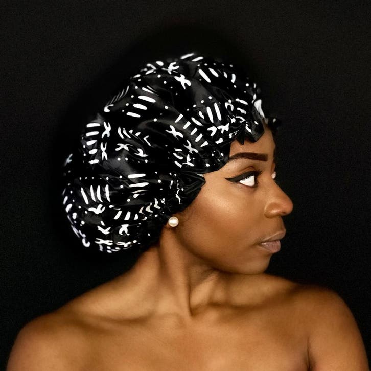 GROTE Douchemuts / Shower cap voor vol haar / krullen / afro, Sieraden, Tassen en Uiterlijk, Uiterlijk | Lichaamsverzorging, Nieuw