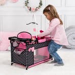Bayer Design - Multibed voor poppen tot 46cm in zwart,, Ophalen of Verzenden, Nieuw