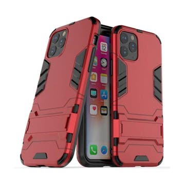 iPhone 11 Pro - Robotic Armor Case Cover Cas TPU Hoesje Rood, Verzenden, Nieuw