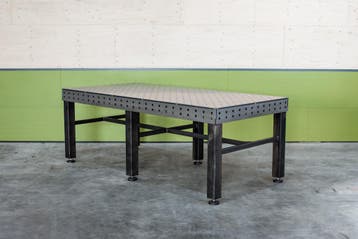 Lastafelshop | Voordelige Lastafel / Opspantafel - 2500x1200, Ophalen of Verzenden, Nieuw, 70 tot 120 cm, Inklapbaar
