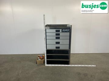Aluca werkbus inrichting nieuw 765x520x1250mm (2989), Ophalen of Verzenden