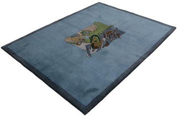 Nepal - Vloerkleed - 196 cm - 153 cm, Nieuw