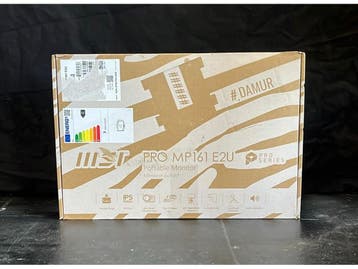 MSI PRO MP161 E2 - 15,6 Full HD IPS Monitor - 1920x1080 -, Computers en Software, Verzenden, Nieuw, MSI