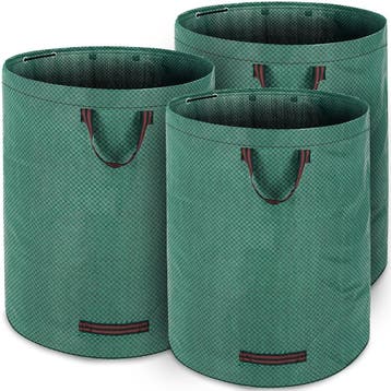 Tuinafvalzak Set van 3 280L 50kg (Tuingereedschap), Verzenden, Nieuw
