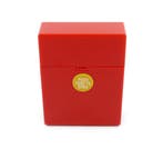 Color groot sigarettendoosje - Rood, Verzenden, Nieuw, Tabaksdoos of Verpakking
