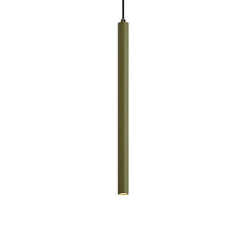 Moderne hanglamp groen met ingebouwde plafondplaat - Chuba, Verzenden, Nieuw, Modern