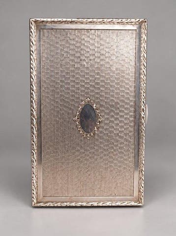 Sigarendoos - zilver 800