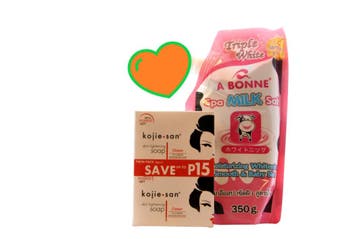 Kojie San skin lightening zeep + Yoko A Bonné Spa Milk Salt, Ophalen of Verzenden, Nieuw