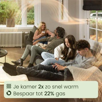 2dekans | SpeedComfort Radiator Ventilator Duo Set – 2x, Ophalen of Verzenden, Zo goed als nieuw