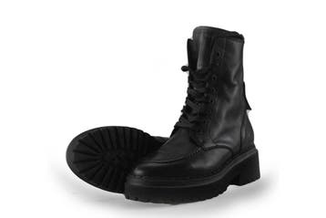 Oxmox Veterboots Meisjes in maat 36 Zwart, Verzenden, Jongen of Meisje, Schoenen, Zo goed als nieuw