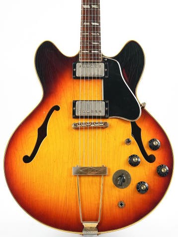 Gibson ES345TD Sunburst 1967 (Instrument,Electric Guitars), Ophalen of Verzenden, Gebruikt, Hollow body, Gibson