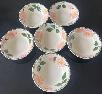 Villeroy & Boch - Kom (6) - wild-Rose - Porselein
