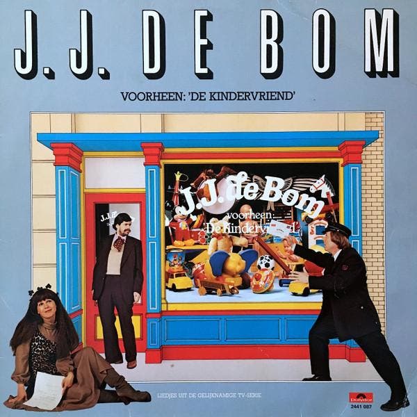 LP gebruikt - J. J. de Bom Voorheen: De Kindervriend -..., Cd's en Dvd's, Vinyl | Nederlandstalig, Zo goed als nieuw, Verzenden
