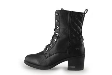 Mustang Veterboots in maat 42 Zwart, Kleding | Dames, Schoenen, Verzenden, Zwart, Overige typen, Zo goed als nieuw