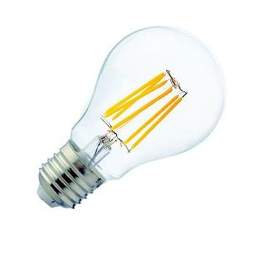 LED Lamp - Filament - E27 Fitting - 8W - Warm Wit 2700K, Ophalen of Verzenden, Nieuw, E27 (groot), Led-lamp