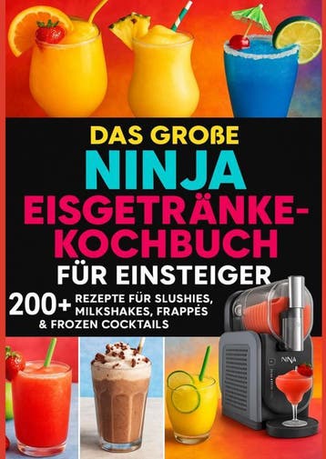 Das Große Ninja Eisgetränke-Kochbuch Für Einsteiger[Farbausg, Ophalen of Verzenden, Nieuw, Lia Frost